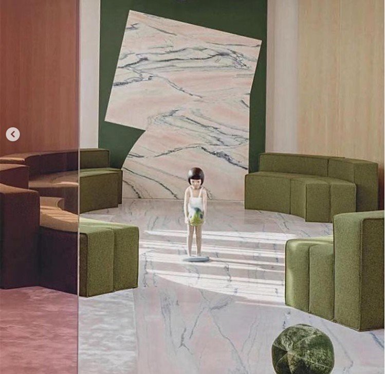 Rosso Portogallo Marble Interior decoration