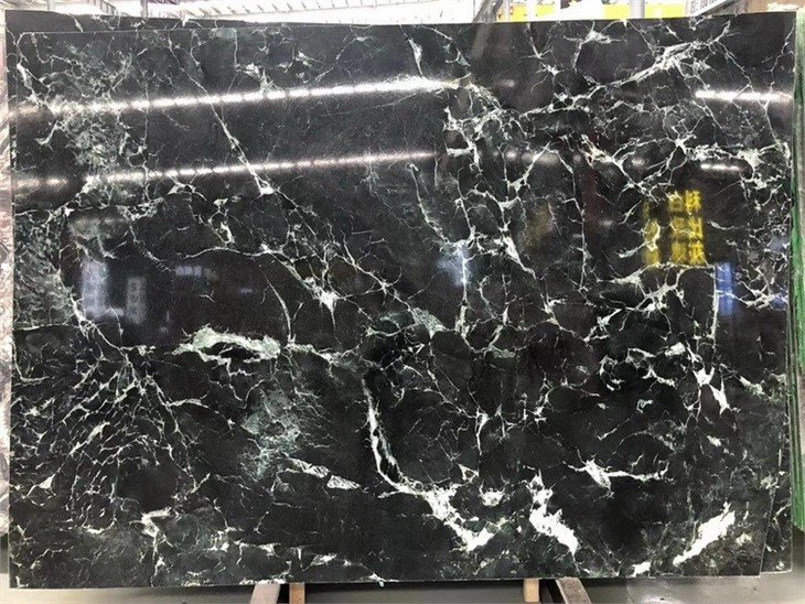 Snowflake Verde marble